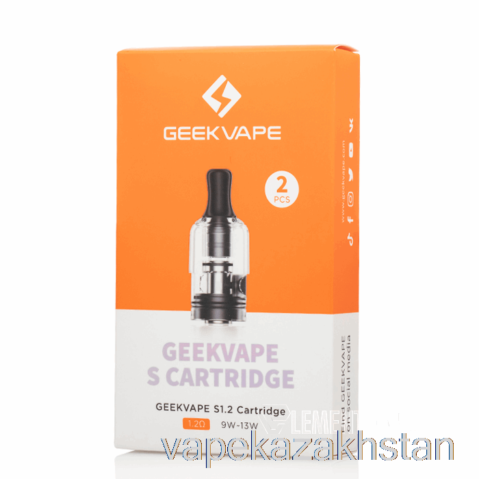 Vape Disposable Geek Vape S Replacement Pods 1.2ohm S Pods